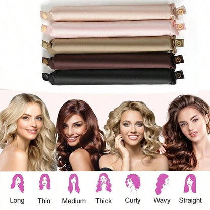 Heatless Satin Hair Curler