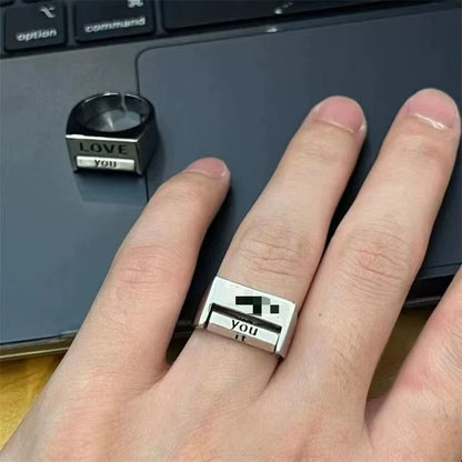 Unisex Rotatable Mood Ring