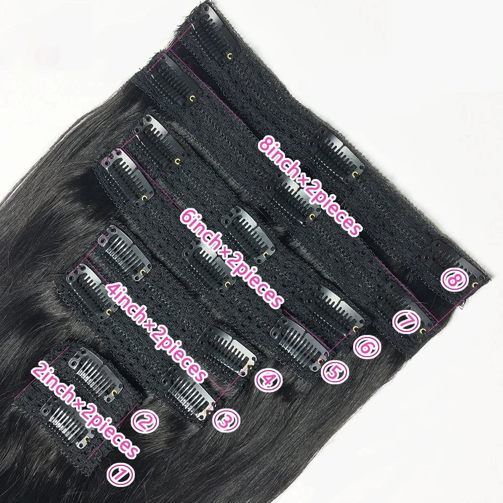 Straight Clip-In Hair Extension