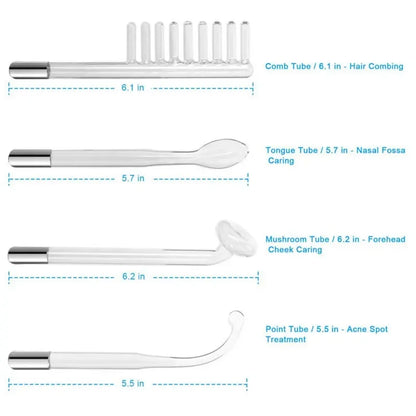 Novara High Frequency Wand - 4 glass electrodes included