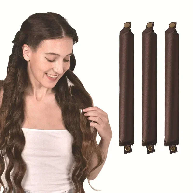 Heatless Satin Hair Curler