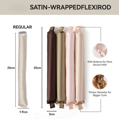 Heatless Satin Hair Curler