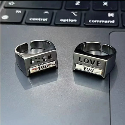 Unisex Rotatable Mood Ring
