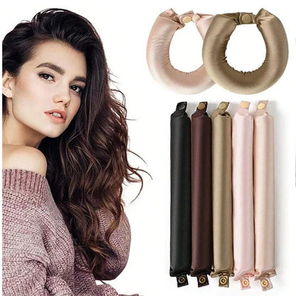 Heatless Satin Hair Curler