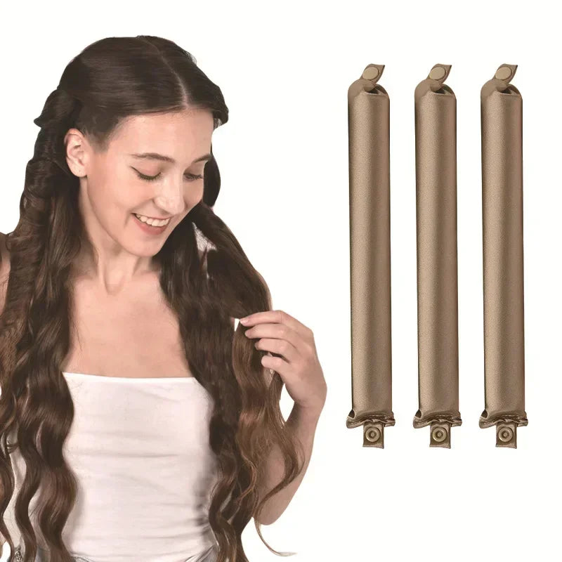 Heatless Satin Hair Curler